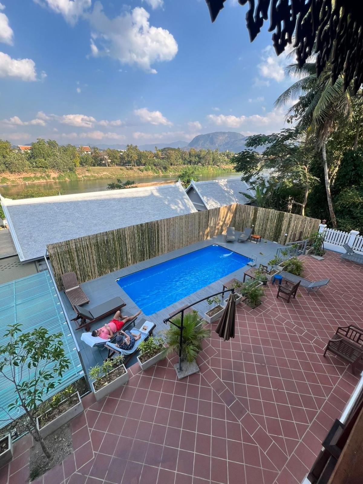 Zen Namkhan Riverside Luang Prabang Bagian luar foto